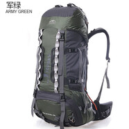 遠行客（TOPSKY）跨境登山包大容量徒步運動(dòng)雙肩包專(zhuān)業(yè)戶(hù)外露營(yíng)背 軍綠色 75l