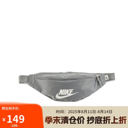 耐克（NIKE）男女腰包 單肩包斜挎包胸包休閑包DB0490-084 灰色