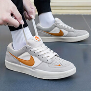 耐克（NIKE）男鞋 2025秋季新款運動(dòng)鞋子時(shí)尚戶(hù)外休閑鞋透氣輕便耐磨低幫板鞋 狼灰/淺銀灰/山峰白/SB FORCE 58 42
