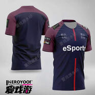 LGD隊服dota2短袖t恤PSG比賽電競服可定制ti12選手服MAYBE蕭瑟 TI8LGD短無(wú)ID號碼 4XL 高186-197重102左右