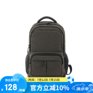網(wǎng)易嚴(yán)選背著輕便 都市休閑雙肩包 軍綠色
