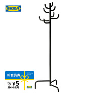 宜家（IKEA）BONDSKARET邦克拉特衣帽架落地臥室內(nèi)置物客廳掛衣服架子 黑色