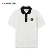 鱷魚（LACOSTE）法國鱷魚男裝春夏時尚拼色純棉短袖T恤Polo衫|PH7369 8LP/白色 均碼 2 /165