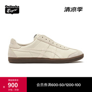 Onitsuka Tiger鬼塚虎德訓(xùn)懶人鞋男女 春夏懶人運(yùn)動(dòng)休閑鞋TOKUTEN SLIP-ON 米白色 41.5