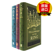 【正版 現(xiàn)貨】英文原版 指環(huán)王3冊 The Lord Of The Rings 英文版 金/銀/銅箔封面精裝版 進(jìn)口原版書籍