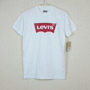 李維斯（Levi's）美國  男款大LOGO短袖T恤3LMST302CC 經(jīng)典款 白色 3LMST302CC S