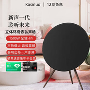 卡思諾BO音響A9 5代無(wú)線(xiàn)藍牙音箱高端HIFI高音質(zhì)一體式立體環(huán)繞音落地室內家用客廳酒店電視大音量禮物 A9 (5代）原版1:1 炭黑色