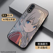 慈旺基適用魅族20手機殼新款A(yù)G磨砂殼16Plus防指紋全包啞光20CLASSIC動漫伊蕾娜20PRO網(wǎng)紅防摔保護(hù)套 經(jīng)典黑-AG友利奈緒 魅族20