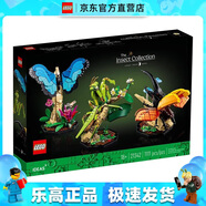 樂高21342 昆蟲蝴蝶中華大刀螳 創(chuàng)意IDEAS系列 男女孩拼搭積木玩具
