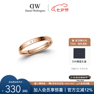 丹尼爾惠靈頓（DanielWellington）dw戒指女飾品情侶戒指玫瑰金七夕禮物送女友DW00400020