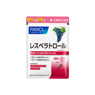 FANCL葡萄籽精華膠囊60粒白藜蘆醇