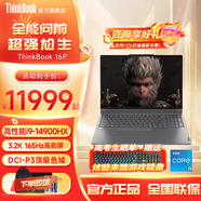 ThinkPad【黑神話悟空推薦】 ThinkBook 16p 2024款 16英寸高性能游戲本3D建模制圖剪輯設(shè)計(jì)移動(dòng)工作站 i9-14900HX 32G 1T RTX4060 64G內(nèi)存 4TB固