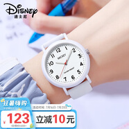 迪士尼（Disney）學(xué)生手表女孩簡約氣質(zhì)ins風(fēng)初中生考試少女防水兒童手表MK-11364W
