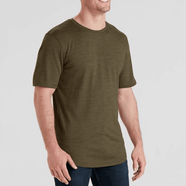 拓路者（Pioneer Camp）男女美利奴羊毛速干短袖T恤 透氣排汗防臭圓領(lǐng)戶(hù)外防曬夏半袖 四代美麗奴棕櫚暮色 M_建議體重150斤左右