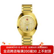 雷達(dá)（RADO）男女中性款手表 創(chuàng)始型DiaStar自動(dòng)機(jī)械表時(shí)尚小金表 情侶表 R12161633