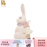 可米生活白夜童話(huà)客廳玄關(guān)辦公室桌面裝飾擺件輕奢潮玩擺件女友節日禮物 七月兔-小-紫色