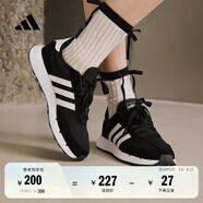 adidas RUN 60s 2.0復(fù)古休閑舒適跑步鞋男女阿迪達(dá)斯官方輕運動 黑/白 47