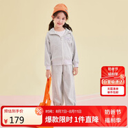 笛莎（DEESHA）笛莎女童套裝大童女孩休閑運(yùn)動(dòng)風(fēng)舒適兩件套