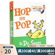 英文原版 Hop on Pop 在爸爸身上跳來跳去 Dr. Seuss 紙板書 廖彩杏書單 蘇斯博士系列圖書 學(xué)前啟蒙閱讀繪本 英語啟蒙輔導(dǎo)故事書 綠山墻