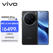 vivo X200 Pro 16GB+1TB 辰夜黑 蔡司2億APO超級長焦 藍(lán)晶×天璣9400 6000mAh藍(lán)海電池 拍照 AI 手機(jī)