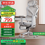 京東京造Z9Pro人體工學(xué)椅電競(jìng)椅辦公椅子電腦椅人工力學(xué)座椅5D扶手+腳踏灰