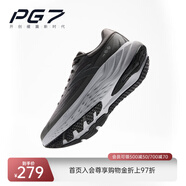 安踏旅步丨PG7運動鞋男科技跑步鞋男軟底跑鞋112435546 玄石灰-7 40 7 (男40)
