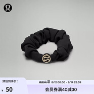 lululemon丨Uplifting 女士帶徽標(biāo)發(fā)圈 LW9FDGS 黑色 O/S