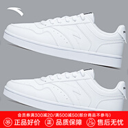 安踏（ANTA）板鞋男夏季小白鞋韓版撞色潮流休閑輕便舒適戶外運(yùn)動(dòng)滑板鞋子 安踏白-1 39 (245mm)