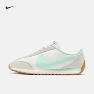 耐克女子抓地薄底鞋復古跑鞋風運動鞋秋跑步NIKE PACIFIC HM4771 108帆白/泡沫薄荷綠/橡皮淺褐/白 36