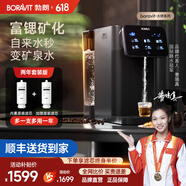BORAVIT【國家補(bǔ)15%】勃朗 家用凈水器凈飲一體機(jī) RO反滲透 即熱飲水機(jī) 臺式直飲機(jī)過濾機(jī) 免安裝富鍶礦化 M11-兩年套裝