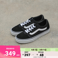 VANS范斯官方 Ward經(jīng)典黑個性街頭復(fù)古男鞋板鞋 黑色 40