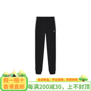伯希和（Pelliot）運(yùn)動(dòng)小腳衛(wèi)褲女潮流新款秋冬顯瘦束腳褲子休閑健身針織運(yùn)動(dòng)褲 女 曜石黑 XL