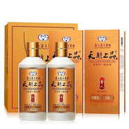茅臺(tái)（MAOTAI）貴州茅臺(tái)集團(tuán)技開(kāi)公司 天朝上品系列 53度柔和醬香型白酒【喜酒】 53度 500mL 2瓶 貴人酒送禮袋
