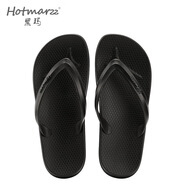 hotmarzz男款軟底防滑人字拖夏季運(yùn)動(dòng)沙灘涼鞋新款耐磨外穿夾腳板鞋 黑色 42
