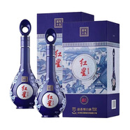 紅星北京二鍋頭 純糧清香型白酒 北京產(chǎn)地 46度 500mL 2瓶 裝 紅星藍(lán)花瓷十五