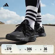 adidas DURAMO SL訓(xùn)練備賽輕盈跑步運(yùn)動(dòng)鞋女子阿迪達(dá)斯官方 黑色 38.5