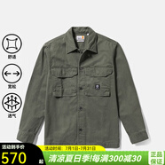 添柏嵐（Timberland）襯衫男 春秋戶外翻領(lǐng)夾克上衣寬松透氣防風(fēng)休閑長(zhǎng)袖運(yùn)動(dòng)外套A42K5 A42K5A58/深咖色 (曬圖退10) L (180/108A)