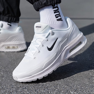 耐克（NIKE）男鞋2026春季新款AIR MAX SOLO氣墊運動(dòng)鞋緩震跑步鞋休閑鞋 白色/黑/狼灰IF2624-100后跟air max氣墊 40