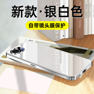 KUXA【冰晶散熱】適用iPhone 16e手機(jī)殼新款蘋(píng)果16e手機(jī)套鏡頭全包防摔新款iPhonese4散熱防指紋外殼硬 【銀白色】冰晶系列電鍍鏡面全包鏡頭膜防摔防爆 iPhone 16e
