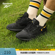 Reebok銳步官方男女款CLASSIC LEATHER黑武士美拉德休閑復(fù)古跑鞋 100032804 37.5 (24cm),US:6