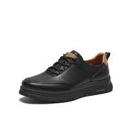 暇步士（Hush Puppies）20秋新款復(fù)古板鞋百搭時(shí)尚男休閑鞋B6Q02CM3 黑色 41