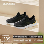 斯凱奇（Skechers）男鞋夏季透氣休閑鞋輕便軟底運(yùn)動(dòng)鞋跑步鞋健步鞋210281