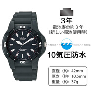 西鐵城（CITIZEN）獵鷹 手表V28A-008 學(xué)生復(fù)習(xí)考試女式小表盤官方正品 Q596-851 黑盤白指針 游泳級(jí)防水