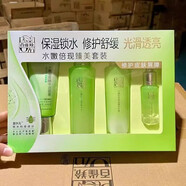 百雀羚（PECHOIN）七夕情人節(jié)禮物水乳套裝水嫩倍現(xiàn)補(bǔ)水保濕提亮全套護(hù)膚品男女 百雀羚水嫩倍現(xiàn)臻美禮盒