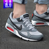 耐克（NIKE）男鞋夏季新款A(yù)IR MAX 氣墊鞋復(fù)古老爹休閑鞋運動鞋跑步鞋 580518-001灰色黑色紅 43