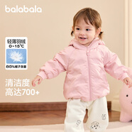 巴拉巴拉童裝寶寶羽絨服男童女童連帽外套2025冬裝小熊上衣萌209425107204