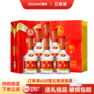 五糧液（WULIANGYE）財(cái)富劍珍藏版52度濃香型白酒500ml6整箱裝純糧食酒含手提袋送禮收 500mL 6瓶 *整箱裝