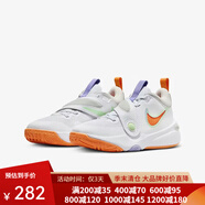耐克（NIKE）籃球鞋女2025年夏季時(shí)尚潮流比賽訓(xùn)練舒適透氣運(yùn)動(dòng)鞋DV8996-004 DV8996-103/白橙色/輕便 40