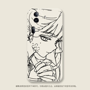 鮮程可鳴潮今汐適用opporeno14手機殼reno周邊11鳴式10女7se新款5游戲r1 [YG860鳴潮今汐-古董白]液態(tài)親膚 OPPOA56