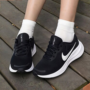 耐克（NIKE）運動女鞋 2025新款夏季慢跑鞋網(wǎng)面透氣休閑鞋緩震跑步鞋 革命七-黑白 -耐磨透氣 36.5